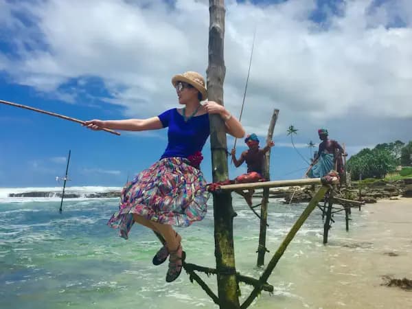 Sri Lanka Stilt Fishing